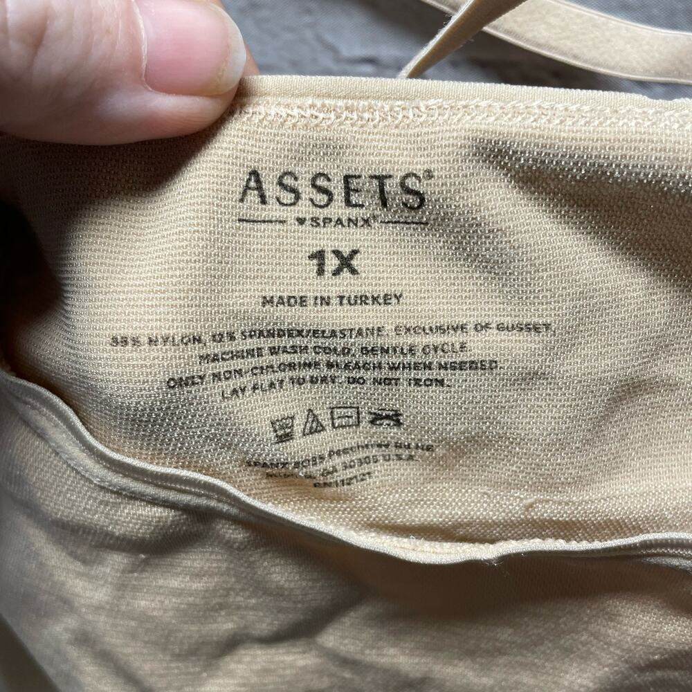 Assets By Spanx Nude Full Body Shapewear Size 1X - Picture 4 of 6